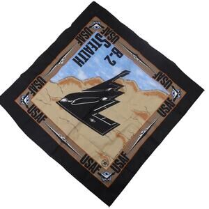 Vintage USAF B2 Spirit Bomber Graphic Bandana